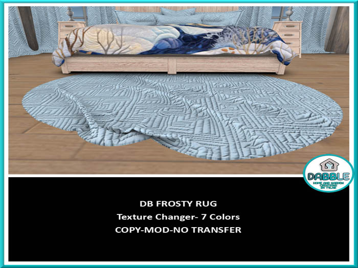 DB FROSTY RUG  add me