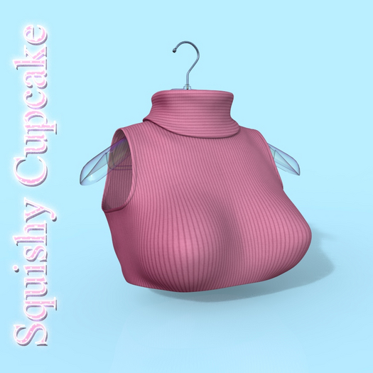 Pink Turtleneck Top