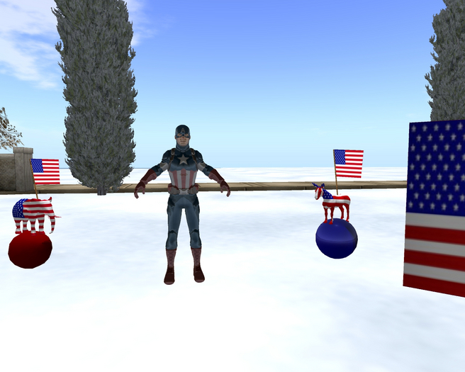 *Captain America Box/National Anthem