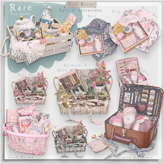 dust bunny . special occasions . candy basket