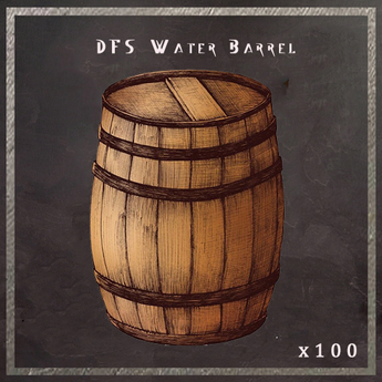 Second Life Marketplace - [100] DFS Water Barrel