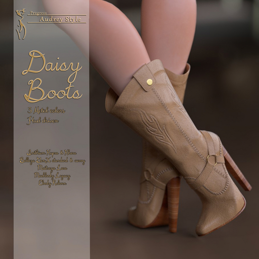 .:: AS ::. Daisy Boots - Peanuts