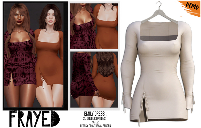 Frayed - Emily Dress - Demo