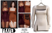 Frayed - Emily Dress - Cream