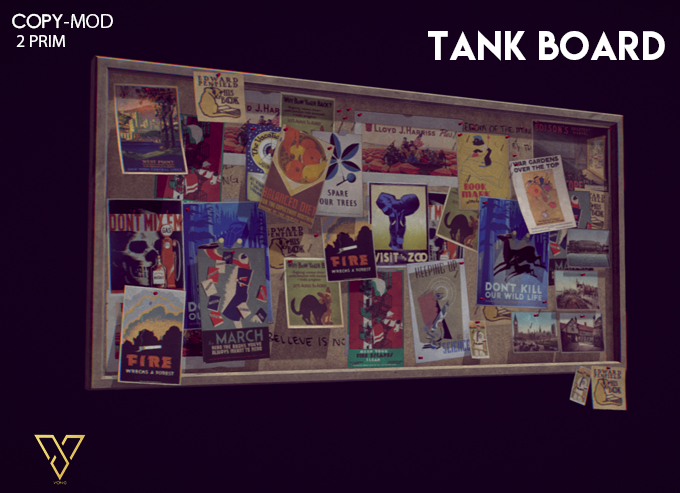 ::VOND HOME:TANK BOARD 2P 