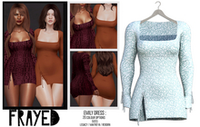 Frayed - Emily Dress - Mint Floral