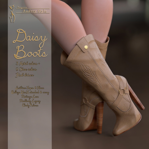 .:: AS ::. Daisy Boots -  FatPack