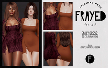 Frayed - Emily Dress - Fatpack