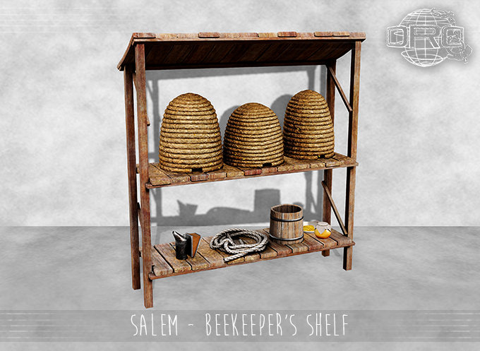 -DRD- Salem - Beekeeper's Shelf
