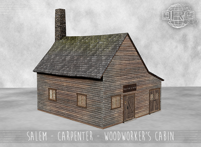 -DRD- Salem - Carpenter - Woodworker's Cabin