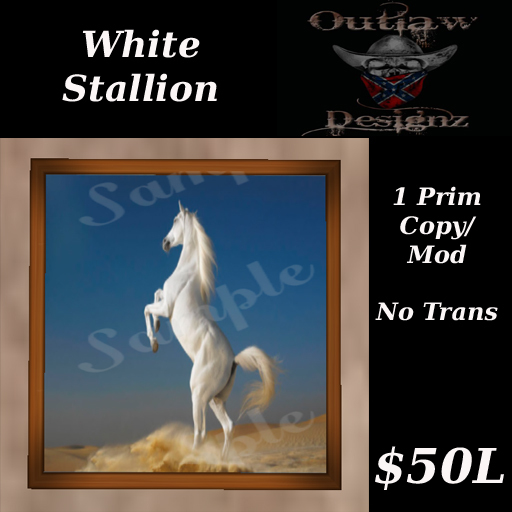 White Stallion