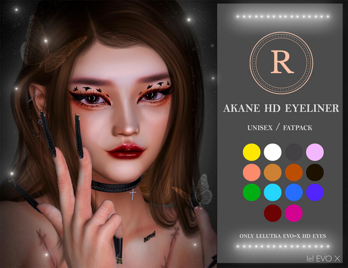 [ R U V A ] - Akane Eyeliner / FATPACK 