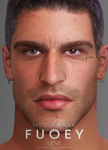 f u o e y .     Levi Skin Ruddy