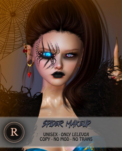 [ R U V A ] - Spider Makeup 