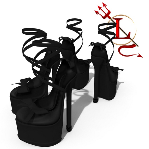 Black Lush Heels