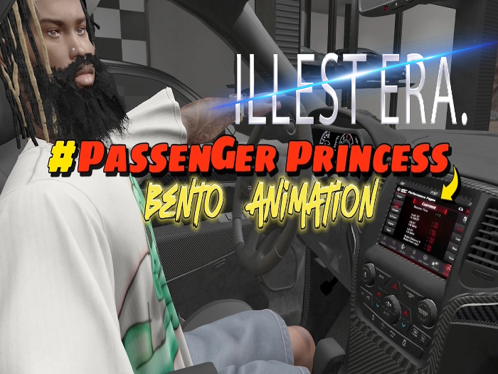 illestera-Passenger Princess Bento Animation (PACK)
