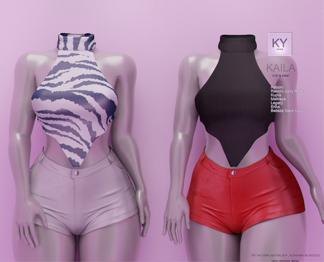 KYMILE - Kaila Top & Pant - FATPACK