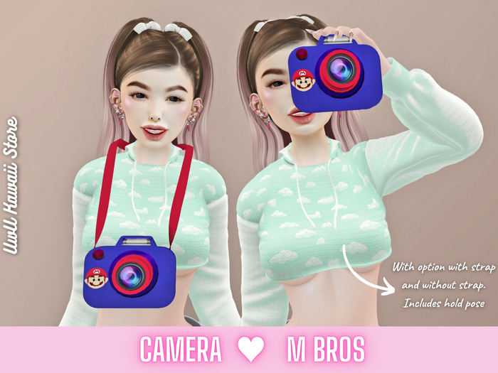 Camera M bros  - UwU Kawaii Store