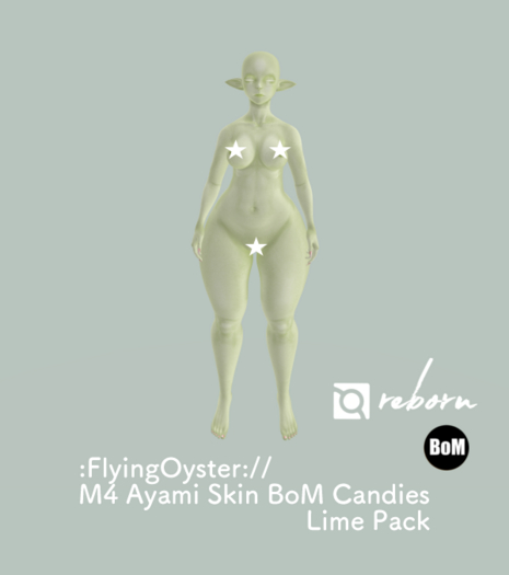 :FlyingOyster:// M4 Ayami Skin BoM Candies Lime Pack