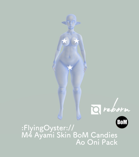 :FlyingOyster:// M4 Ayami Skin BoM Candies Ao Oni Pack