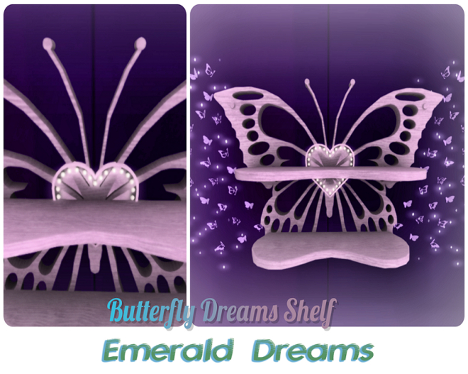.:Emerald Dreams:. Butterfly Dreams Shelf