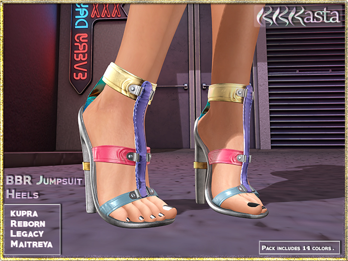BBR Shoes - JumpSuit Heels FAT PACK - Wear me!