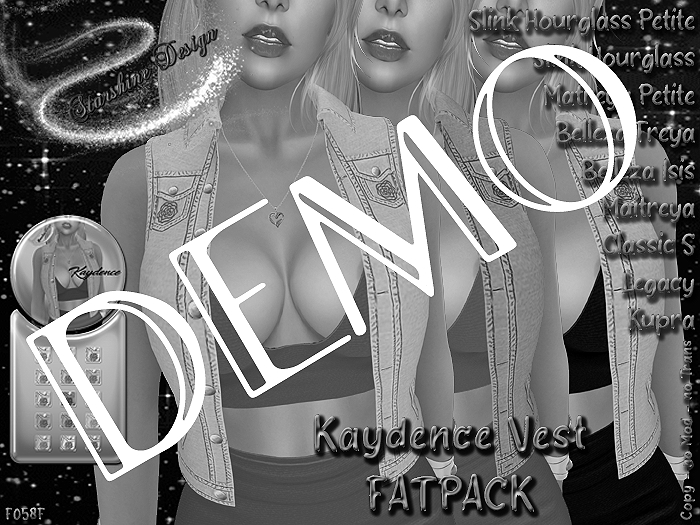 ~✯SD✯~ KAYDENCE VEST [FATPACK] DEMO