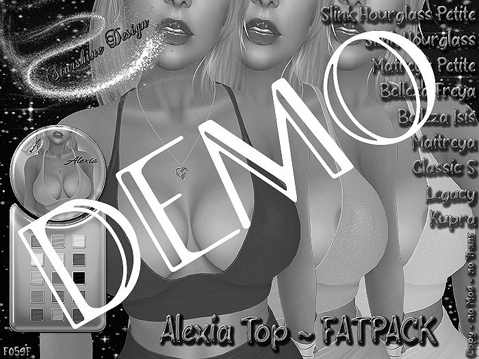~✯SD✯~ ALEXIA TOP [FATPACK] DEMO
