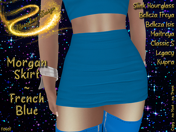 ~✯SD✯~ MORGAN SKIRT [FRENCH BLUE]