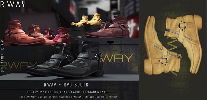 RWAY - Ryo Boots Russet