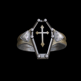 Cross Crypt Ring TW - R