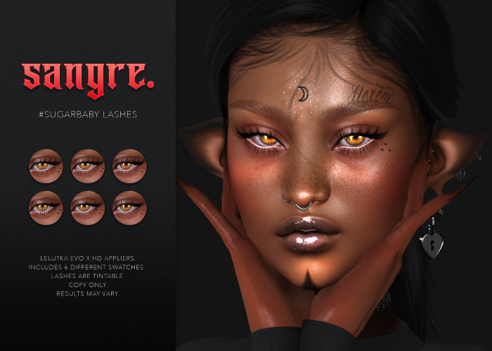 {sangre.} #SugarBaby Lashes