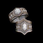 Capricorn Wedding Ring Set TW