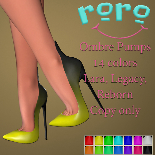 @rOrO Ombre Pumps Unpack me
