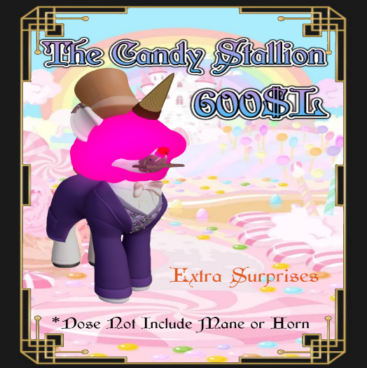 {HD}The Candy Stallion (Boxed) Rezz Me