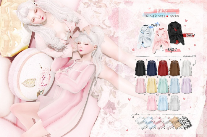 hazy . dreamer baby . XS RARE 3