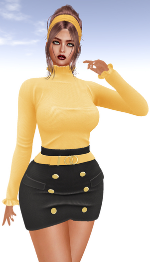 Suit blouse Yellow