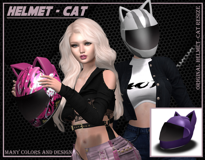 Helmet Anime Purple