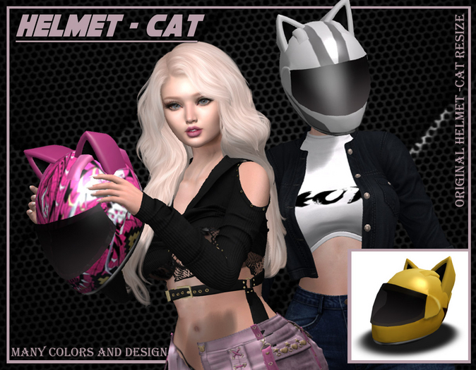 Helmet Cat Yellow