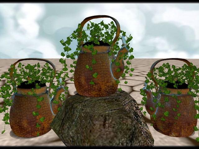 [AE] Garden Store - Teapot Planter Ivy