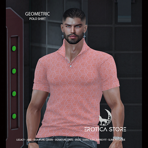 EROTIK GEOMETRIC Polo Shirt