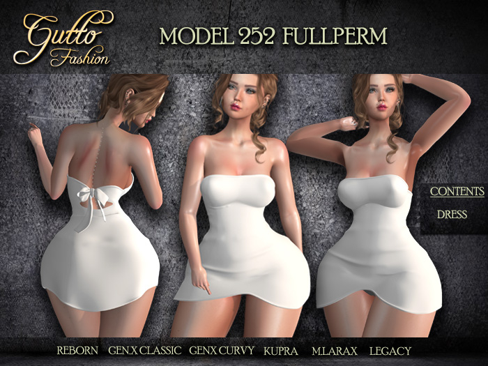 !GUTTO! MODEL 252 FULL PERM