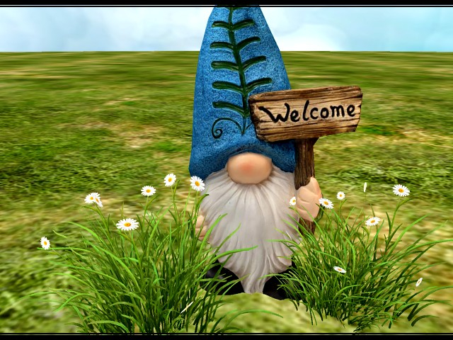 [AE] Home & Garden - Welcome Gnome Decor