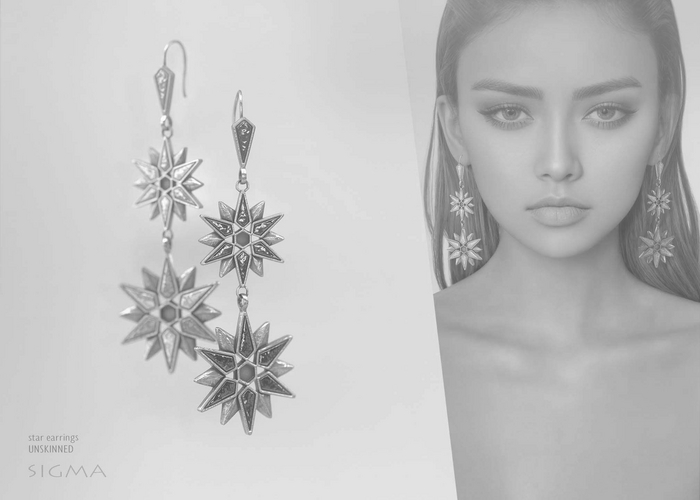 SIGMA Star earrings DEMO 