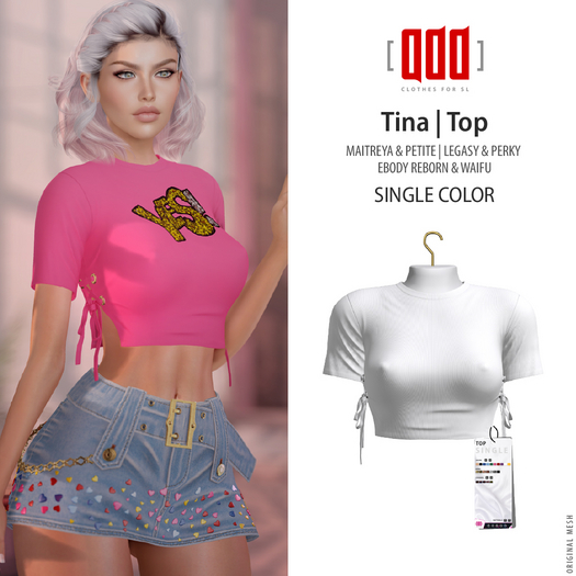 [ADD] Tina Top - White