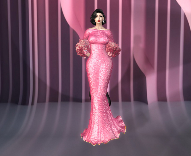 Adl Alta Moda Indy Gown Fuchsia