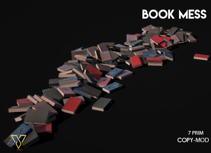 ::VOND HOME:BOOKS MESS 7P 