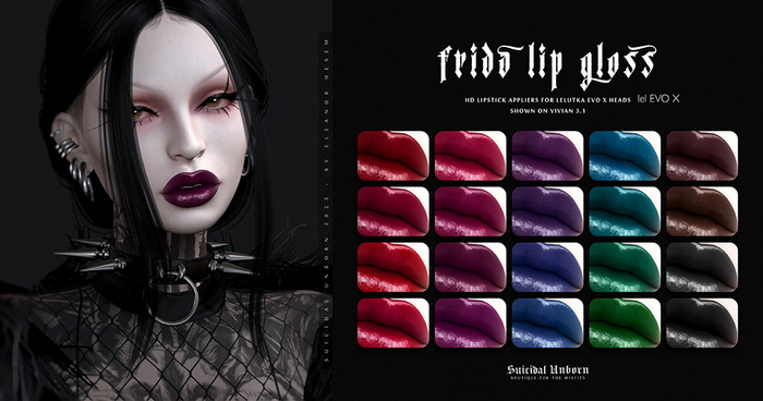 -SU!- Frida Lip Gloss -Lel EVOX-