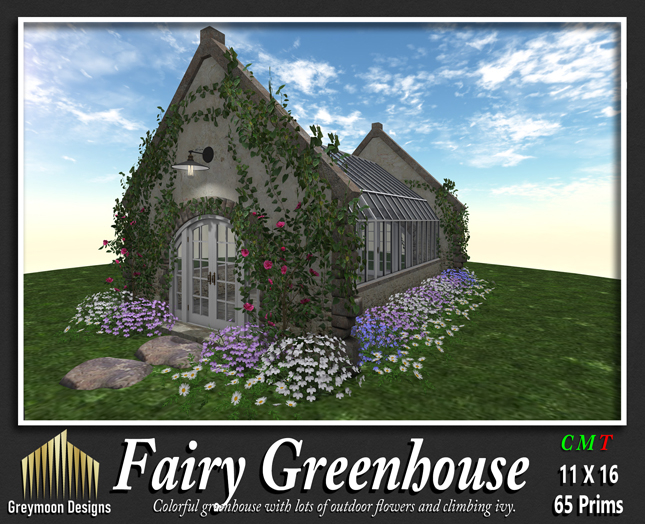 Greymoon Designs - Fairy Greenhouse