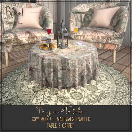 Bloom! - Faye Table (ADD)